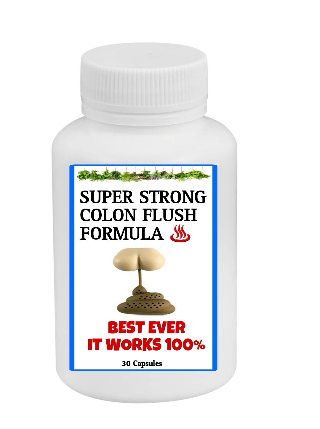 Super Strong Colon Flush Formula, Works 100%